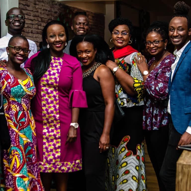 WLIF community members at an event